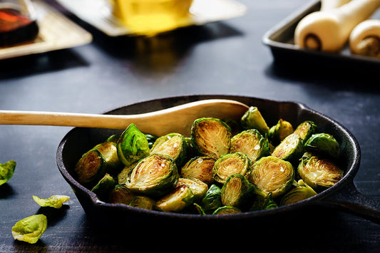 Crispy Fireworks Maple & Brown Sugar Butter & Bacon Brussels Sprouts