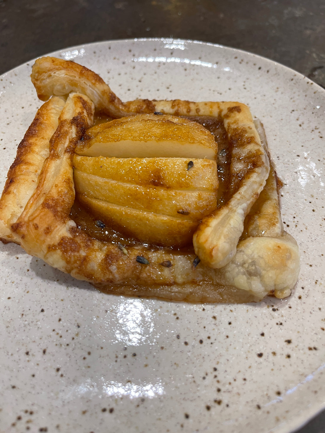 Fireworks Honey Lavender Sea Salt Pear Tart