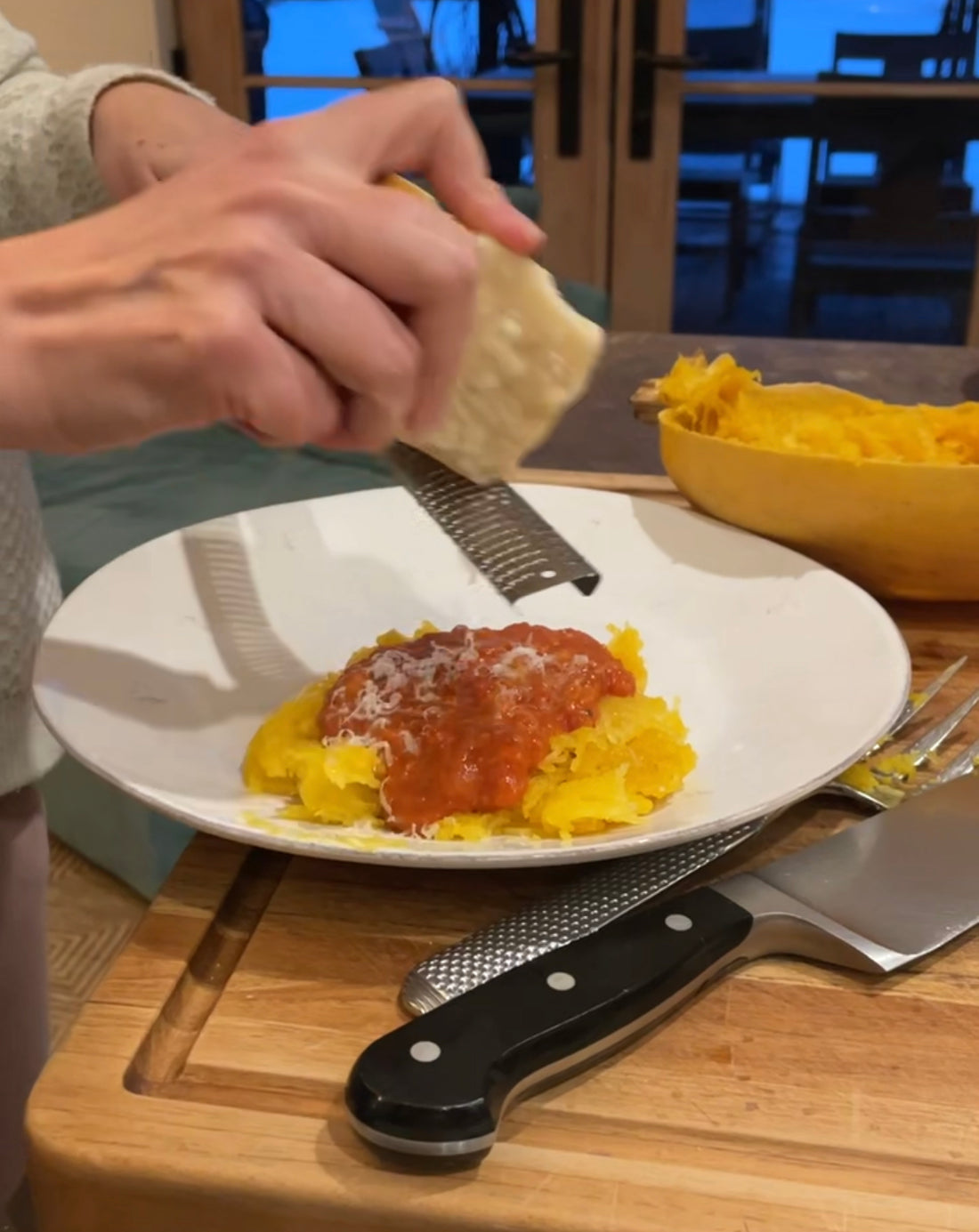 Fireworks Garlic Butter Spaghetti Squash