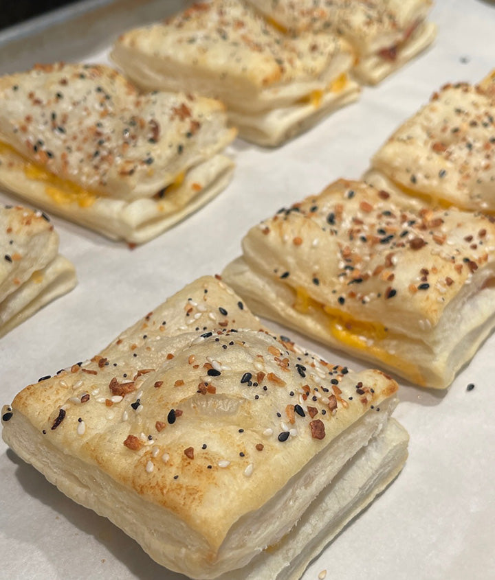 Fireworks Garlic Butter and Everything Squares