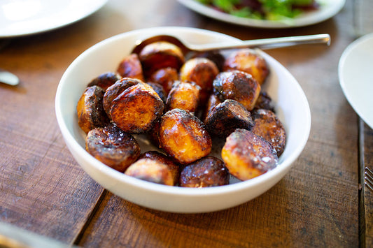 Fireworks Crispy Roasted Potatoes with Steakhouse Butter