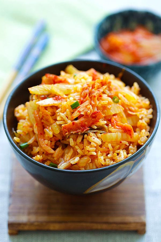 Ginger Miso Kimchi Fried Rice