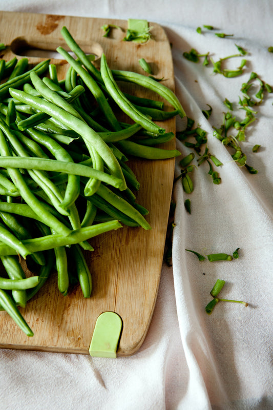 Fireworks Garlicky Blistered Green Beans