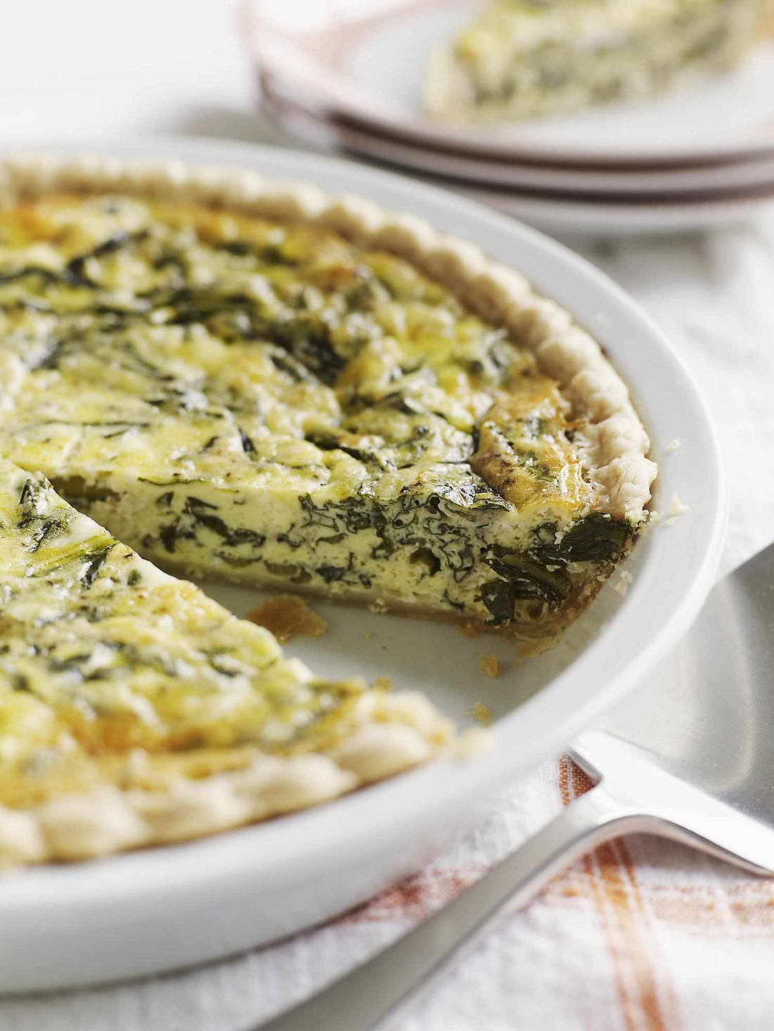 Fireworks Garlic Butter Spring Quiche
